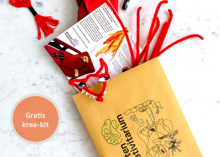 KUNSTEN deler gratis krea-kits ud i vinterferien