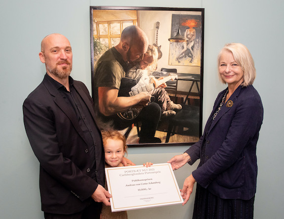 Far-datter-portræt vinder Publikumspris i Portræt NU!
