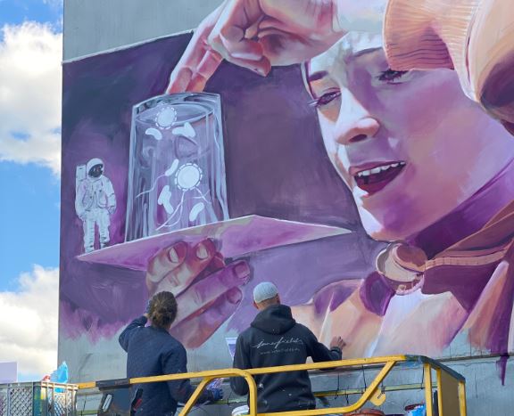 NYHED: Verdenskendt duo skaber street art